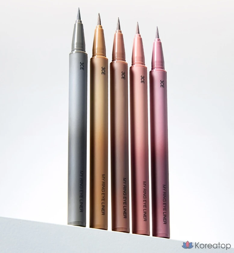 Подводка для глаз 3CE My Ring, 1 шт., цвет пепельно-лавандовый, фото 7