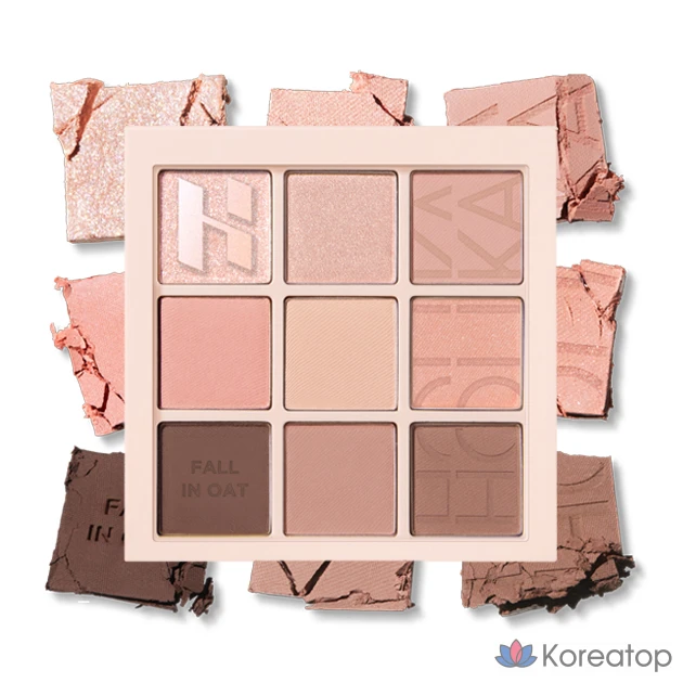 Палетка теней для век Holika Holika My Favorite Mood Eye Palette, 12 оттенков Oat, 1 шт., фото 2