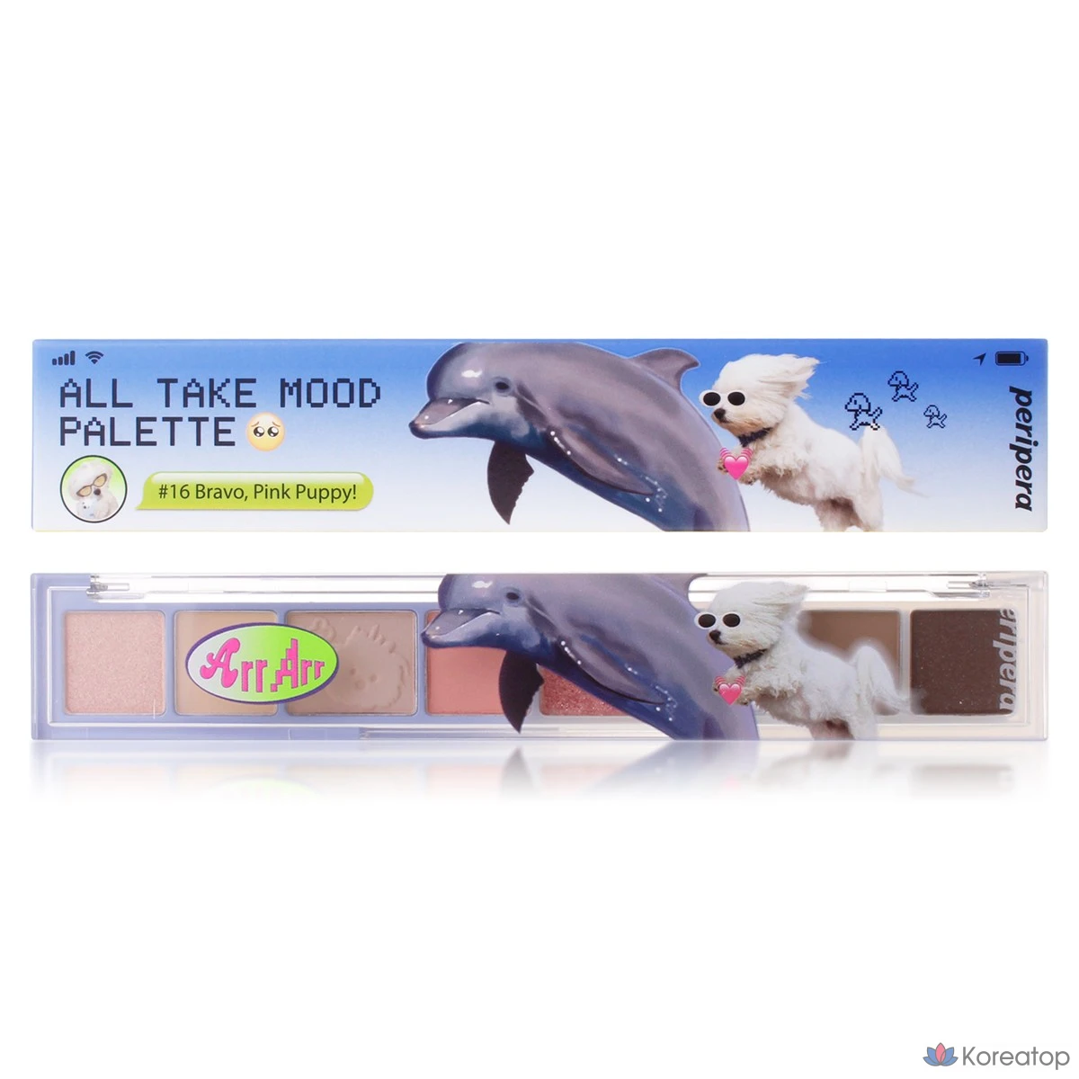 Палитра Peripera All Take Mood, 16, 1 шт.