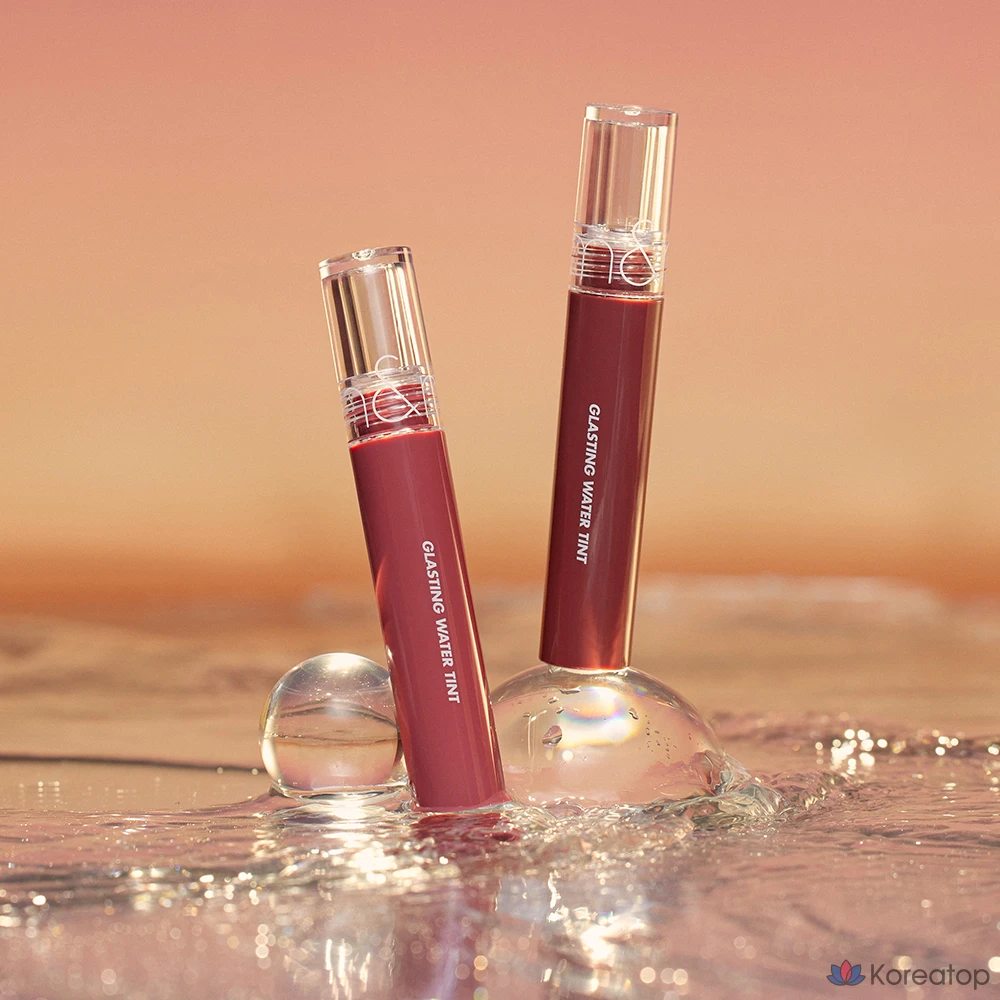 Тинт для губ ROM&ND Glasting Water Lip Tint, 17 Woody Sunset, 4 г, 1 шт., фото 4
