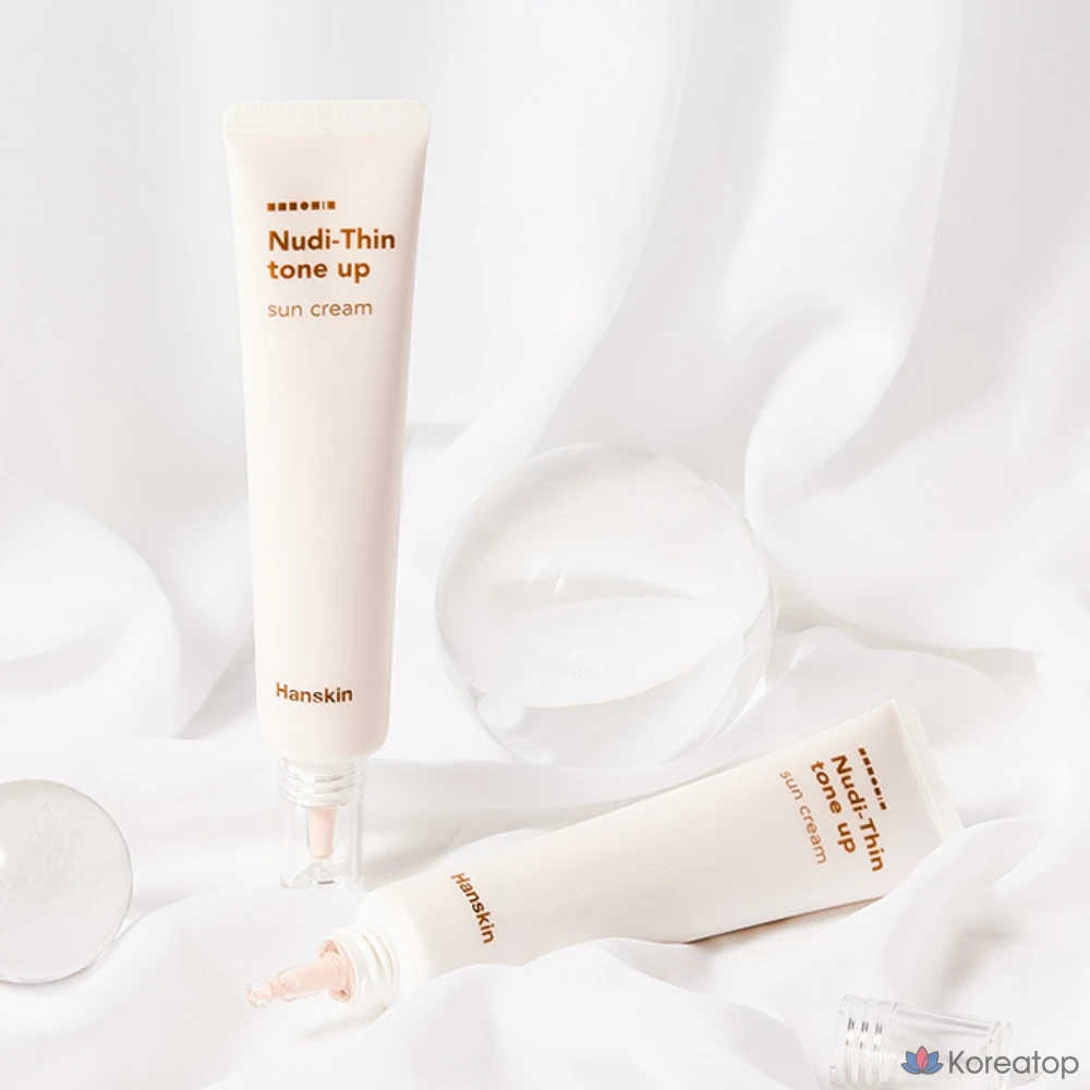 Солнцезащитный крем HANSKIN Nude Scene Tone-Up SPF50+ PA++++, 40 мл, 1 шт.