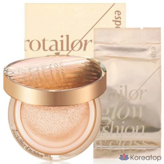 Espoir Pro Tailor Be Glow Cushion New Class 13g + набор сменных блоков 13 г, ваниль, 1 шт.