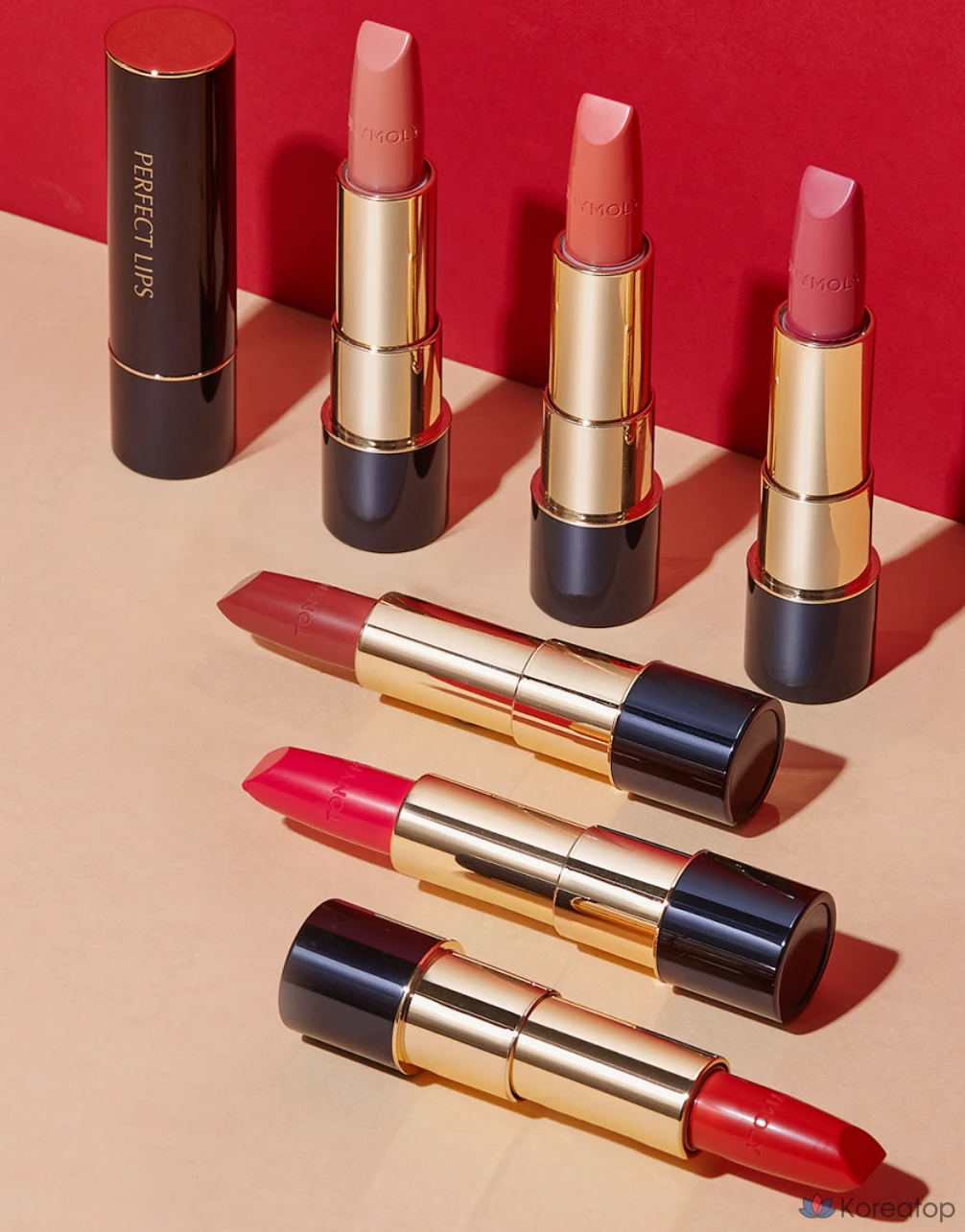 Помада Tony Moly Perfect Rouge Intense, 3,5 г, 1 шт., цвет 06, насыщенный красный., фото 4