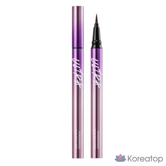 Тонкая подводка для глаз Missha Ultra Powerproof Thin Pen Liner, 0.4g, черная, 1 шт.