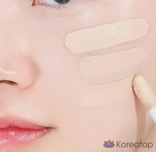 Консилер Luna Long-Lasting Full Cover Big Concealer, 40 г, 1 шт., № 2, бежевый., фото 7