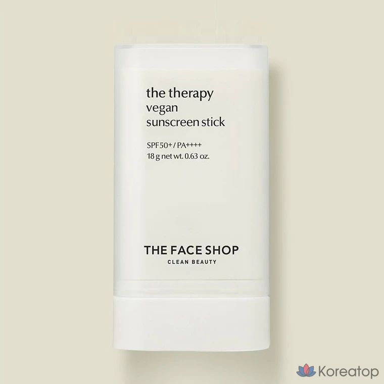 Солнцезащитный стик The Face Shop The Therapy Sun Stick SPF50+ PA++++, 18 г, 1 шт.