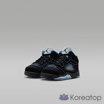 Кроссовки детские Jordan 5 Black Carolina, фото 5