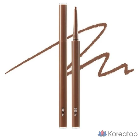BBIA Last Auto Gel Eyeliner Slim 0.1g, цвет Soul Brown S, 1 шт.