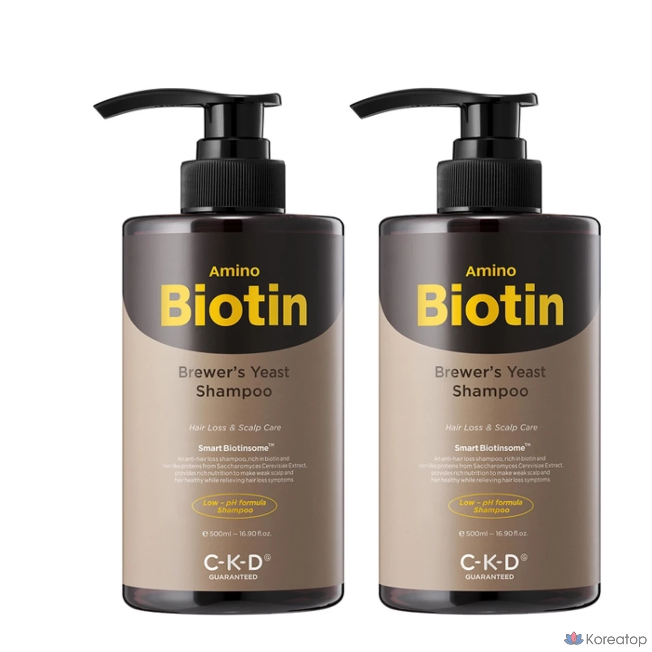 Шампунь CKD с аминокислотами и биотином на основе пивных дрожжей, 1 шт., 1 л.