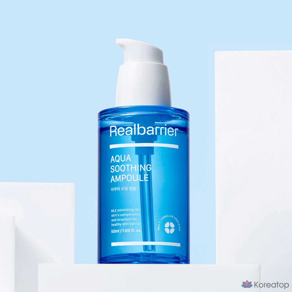 Real Barrier Aqua Soothing Ampoule, 50 мл, 1 шт.