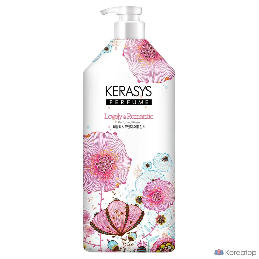 Парфюмерный ополаскиватель для лица KeraSys Lovely & Romantic, 1,5 л, 1 шт.