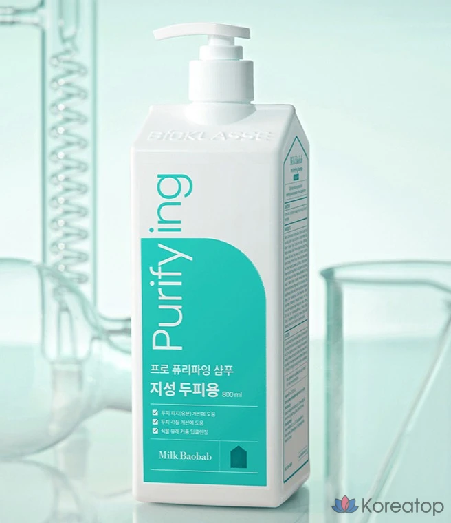 Очищающий шампунь Milk Baobab Pro для жирной кожи головы, 800 мл, 1 шт.