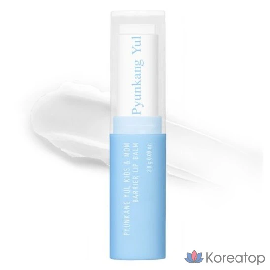 Бальзам для губ Pyungangyul Kids & Mom Barrier, 2,8 г, прозрачный, 1 шт.