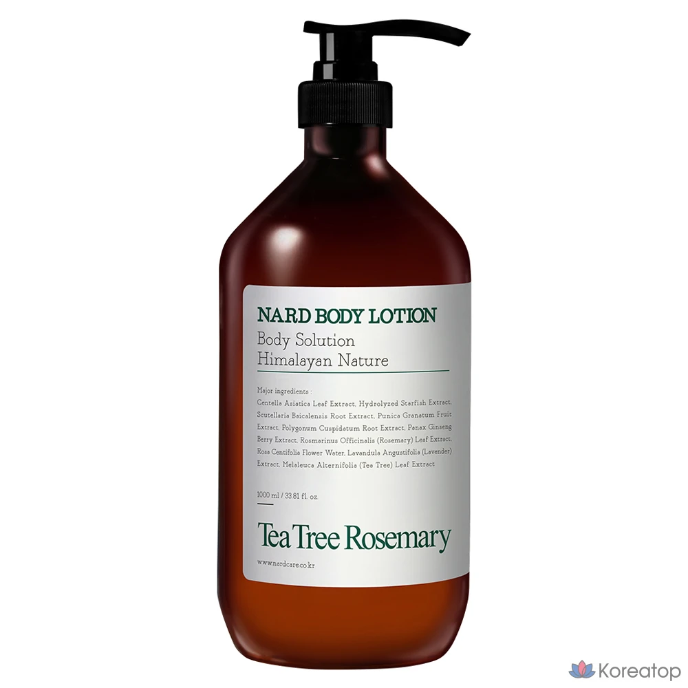 Лосьон для тела Bouquet garni с ароматом чайного дерева и розмарина, 1 л, 1 шт.