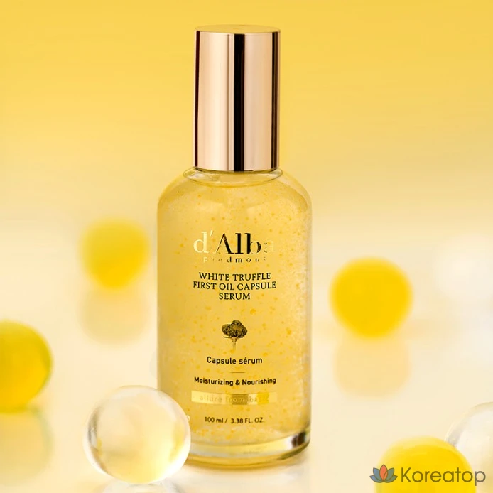 Сыворотка-капсула D'alba с белым трюфелем, 100 мл, 1 шт.