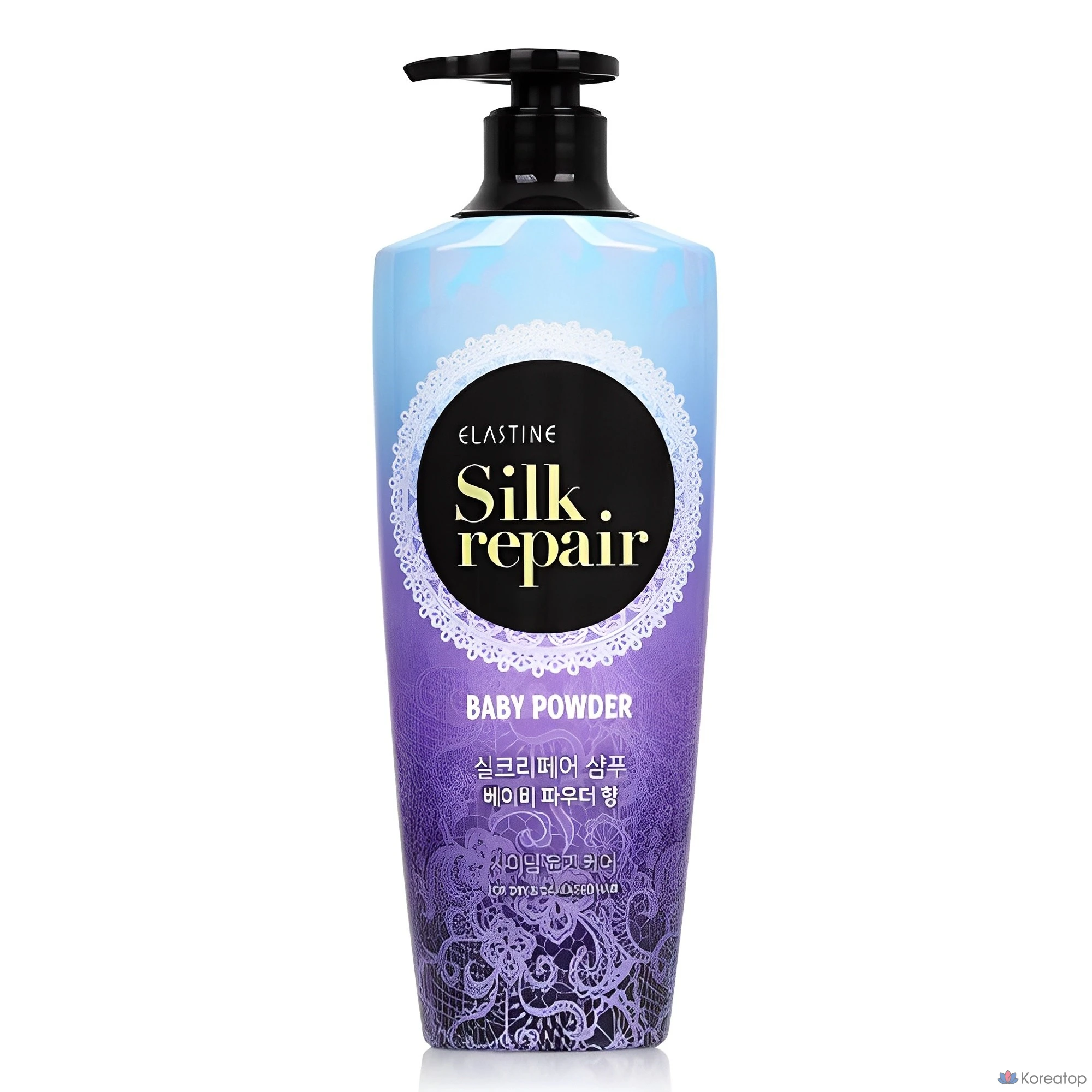 Шампунь Elastine Silk Repair с ароматом детской присыпки, 550 мл, 1 шт.