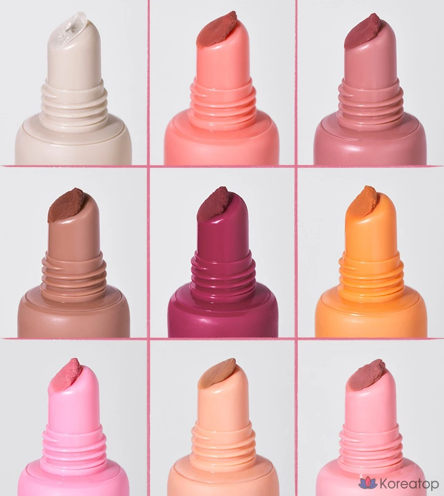 Матовая помада ROM&ND Color, 1 шт., цвет 07 Teddy Beige, фото 9