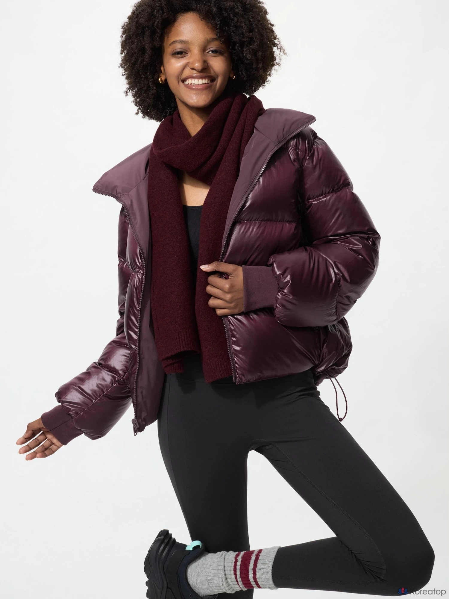Пуховик Uniqlo Reversible Down Short Jacket