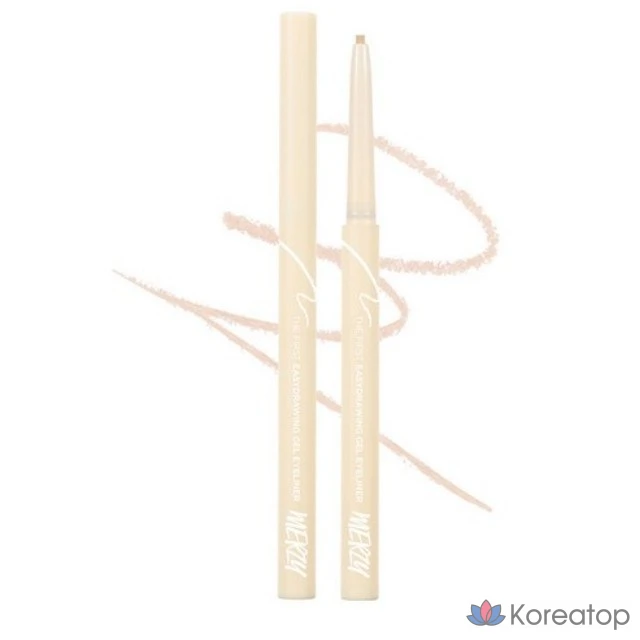 Гелевая подводка для глаз MERZY the First Easy Drawing Gel Eyeliner, 0,14 г, DELIGHT, 1 шт.