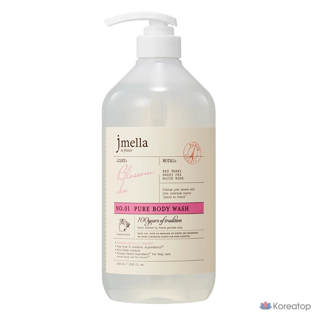 Гель для душа Pure Body Wash Blossom Chew, 1 л, 1 шт.