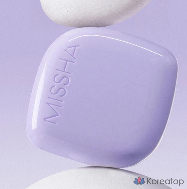 Тональный крем-кушон Missha Layering Fit Semi Glow Cushion Foundation, 15 г, оттенок 23 Sand, 1 шт., фото 2