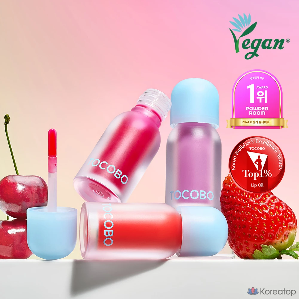 Масло для губ Tocobo Tanggle Volume Juicy Berry Plumping Lip Oil, оттенок 05 Rosy Girl, 1 шт., фото 2