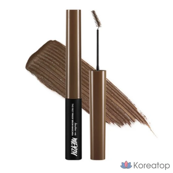 Тушь для бровей MERZY the First Proof, 3,5 г, № 1 «Какао», 1 шт.