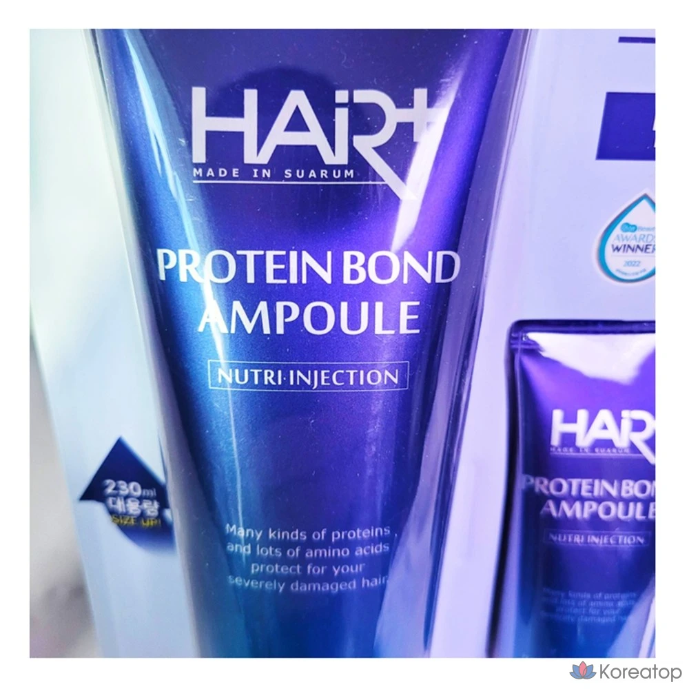 Hair Plus Protein Bond Ampoule 300 мл: питательная эссенция для сильно поврежденных волос, фото 3