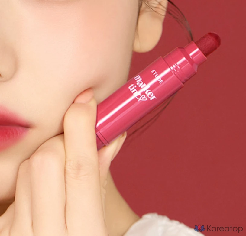 Маркеры Etude House Dear Darling, оттенок 01 Raspberry Pop, 1 шт., фото 3