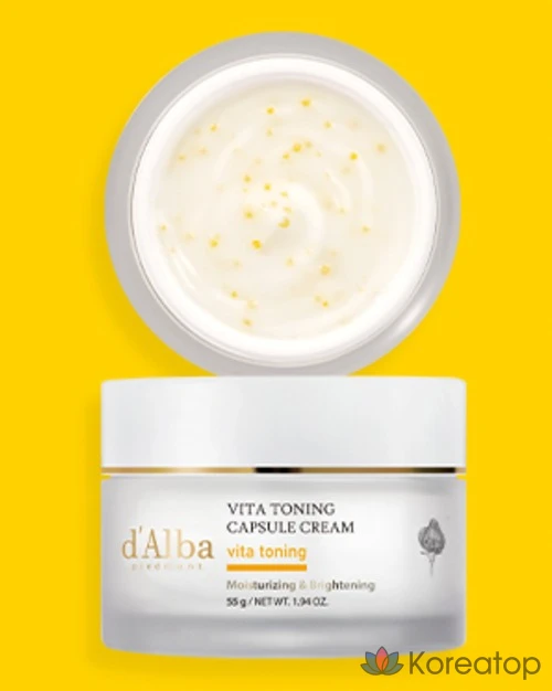 D'alba Vita Тонизирующий крем-капсула в тюбике, 55 г, 1 шт.