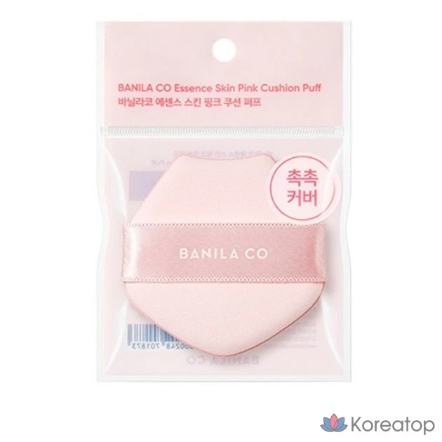 Пуховка для лица Vanillaco Essence Skin Cushion Puff, 1 шт., розовая.