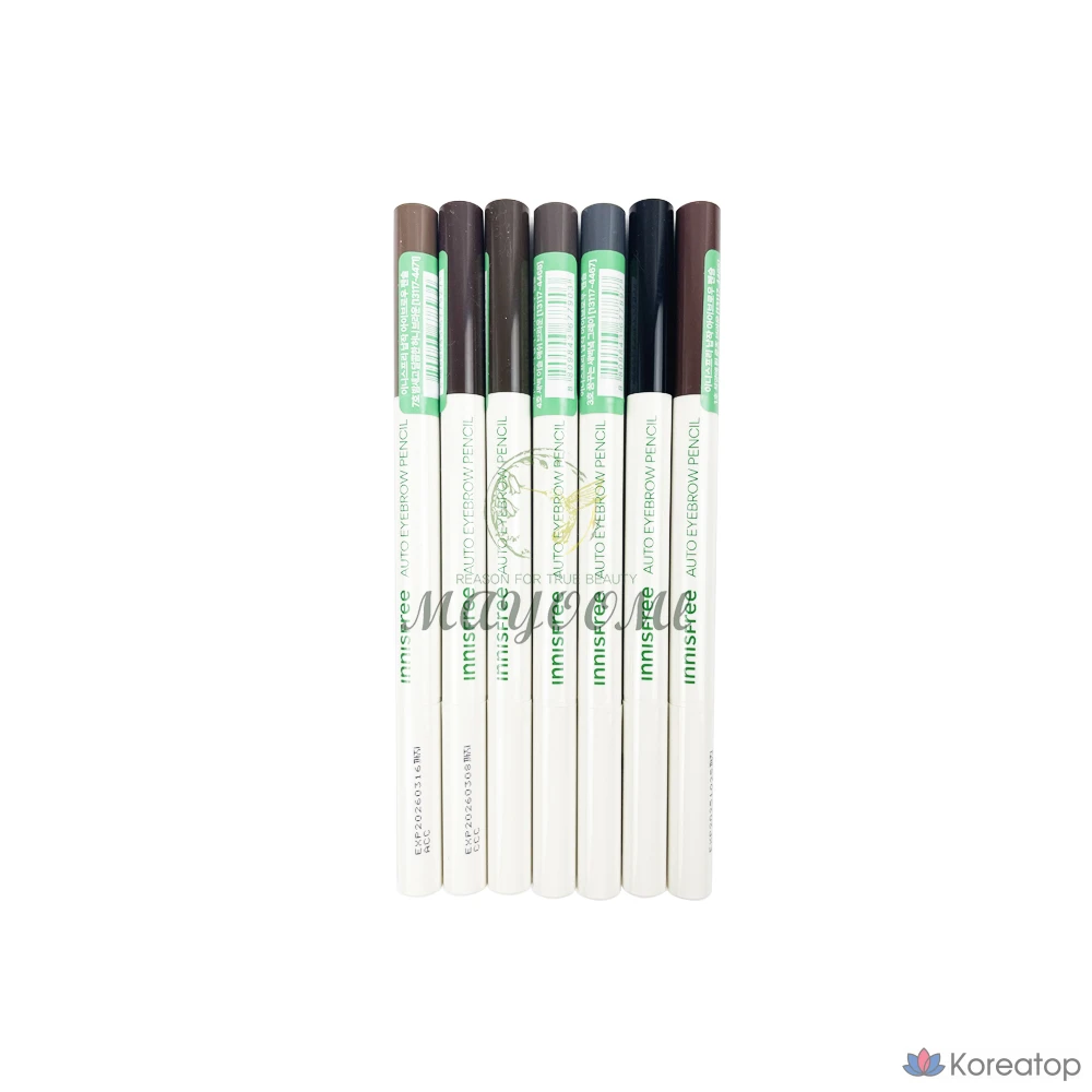 Карандаш для бровей Innisfree Flat Eyebrow Pencil, 0,3 г, 1 шт.