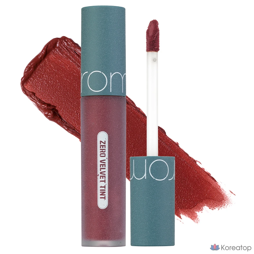 Тинт для губ ROM&ND Zero Velvet, оттенок 24 Fade Red, 5,5 г, 1 шт.