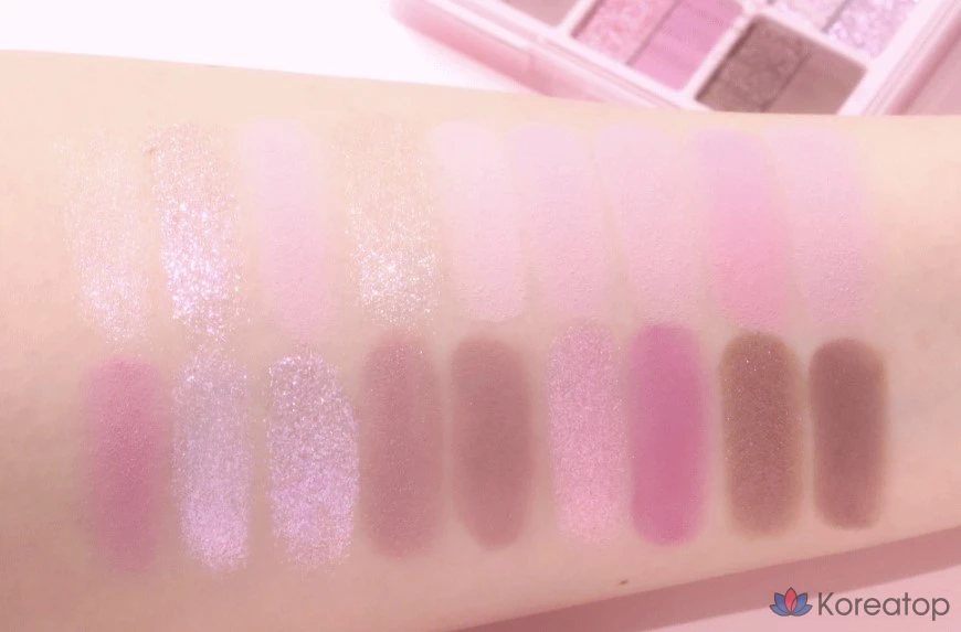 Палитра теней Dasique, 18 оттенков «Ягодный смузи», 1 шт., фото 3