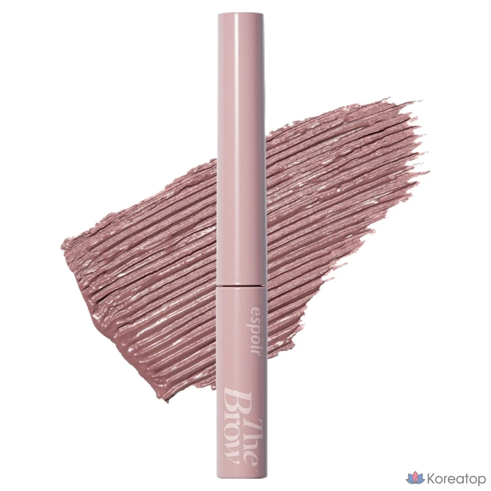 Фиксирующая краска для бровей Espoir The Brow Color Fixing Cara, 3 г, № 5, пыльно-розовый, 1 шт.