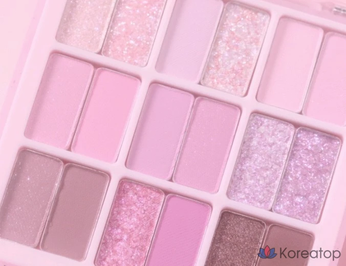 Палитра теней Dasique, 18 оттенков «Ягодный смузи», 1 шт., фото 6