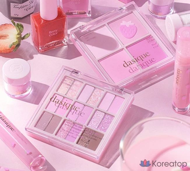 Палитра теней Dasique, 18 оттенков «Ягодный смузи», 1 шт., фото 7