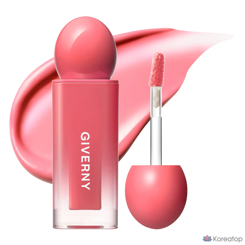 Тинт для губ Giverny Dewy Glaze Lip Tint, оттенок 07 Creamy Rose, 4,9 г, 1 шт.