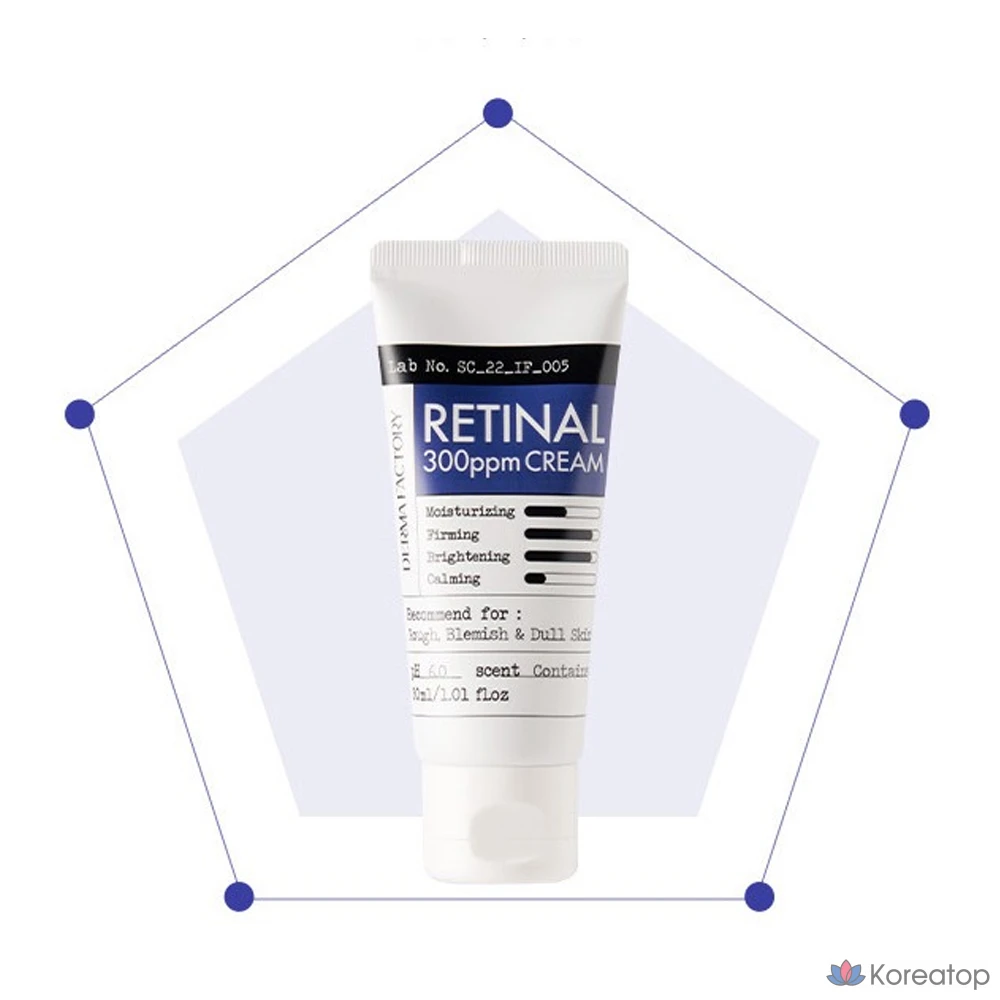 Крем Derma Factory Retinal 300 ppm, 30 мл, 1 шт.
