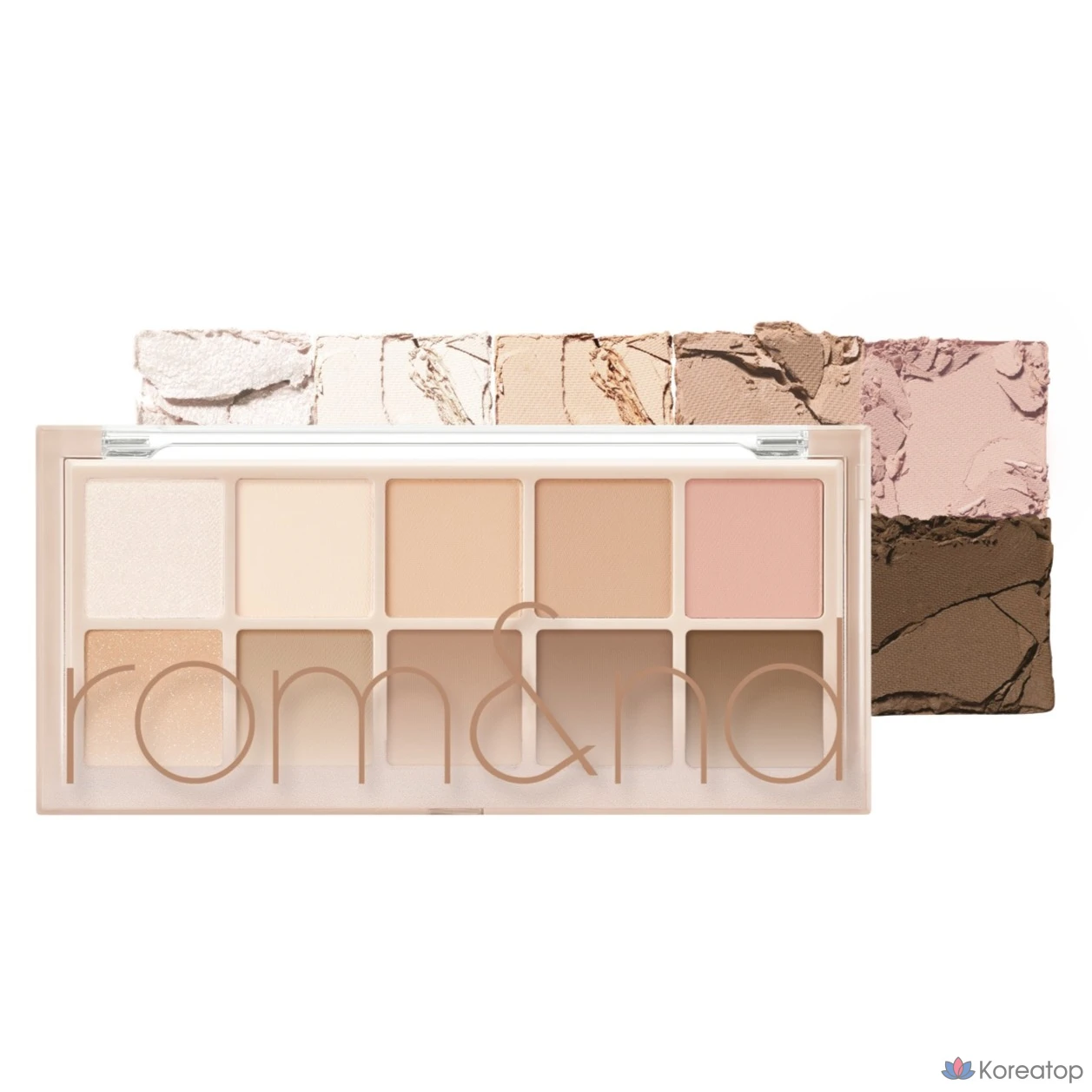 Палетка теней для век ROM&ND Better Than Palette, оттенок 16 Odui Beige Garden, 1 шт.