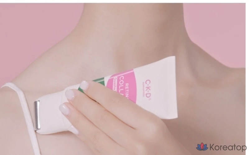 Крем от морщин на шее CKD Retino Collagen Guasha, 50 мл, 2 шт., фото 8