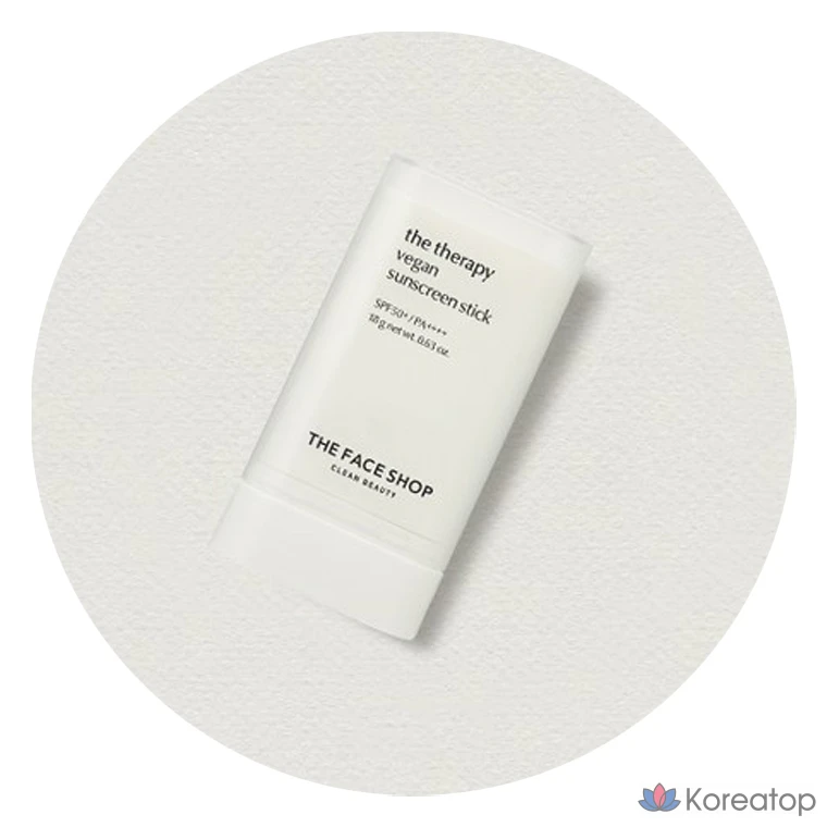 Солнцезащитный стик The Face Shop The Therapy Sun Stick SPF50+ PA++++, 18 г, 1 шт.