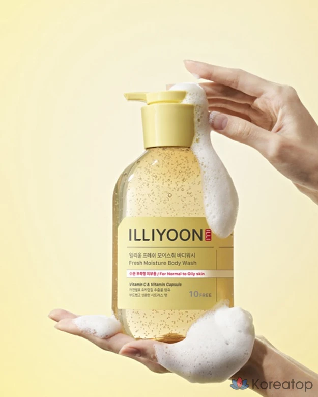 Гель для душа Illiyoon Fresh Moisture, цитрусовый аромат, 650 мл, 1 шт., фото 2