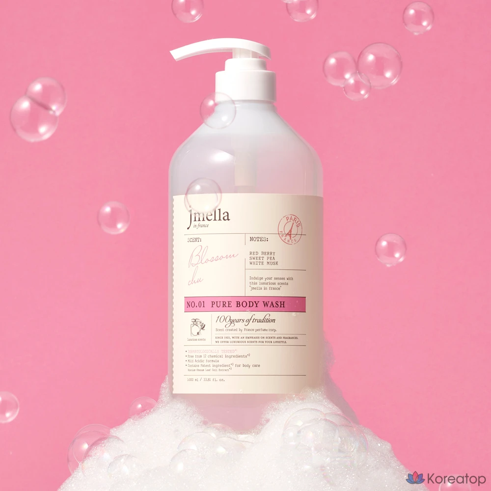 Гель для душа Pure Body Wash Blossom Chew, 1 л, 1 шт., фото 2