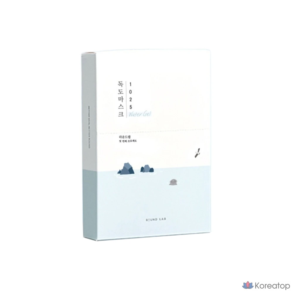 Увлажняющая гелевая маска Round Lab 1025 Dokdo, 30 мл, 1 упаковка, 20 штук., фото 2