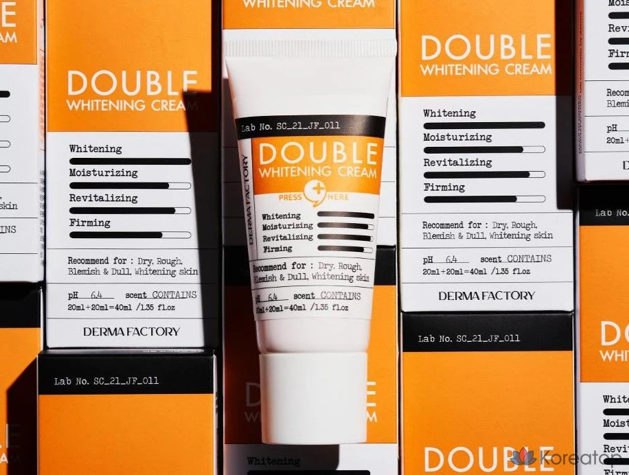 Крем для двойного отбеливания кожи Derma Factory, 40 мл, 1 шт.