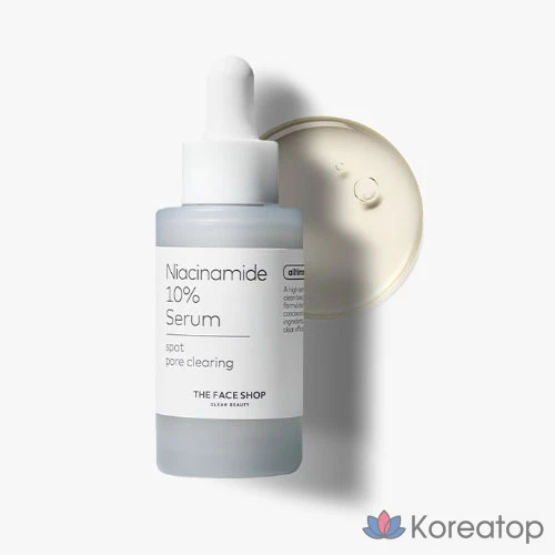 Сыворотка для точечного очищения пор The Face Shop Ultimate Niacinamide 10%, 30 мл, 1 шт.