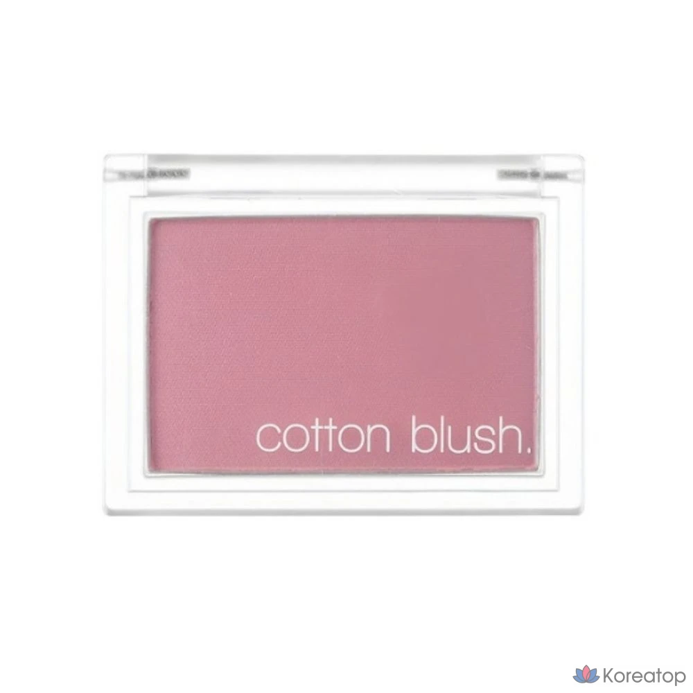 MISSHA Cotton Blusher 4g, парфюмерные румяна с лавандой, 1 шт.