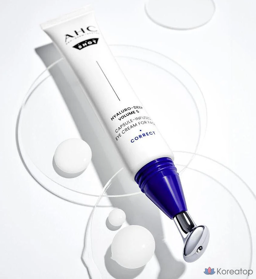 AHC Pro Shot Hyaluro Deep Volume 5 Capsule Infused Eye Cream for Face, 30ml, 1 шт.
