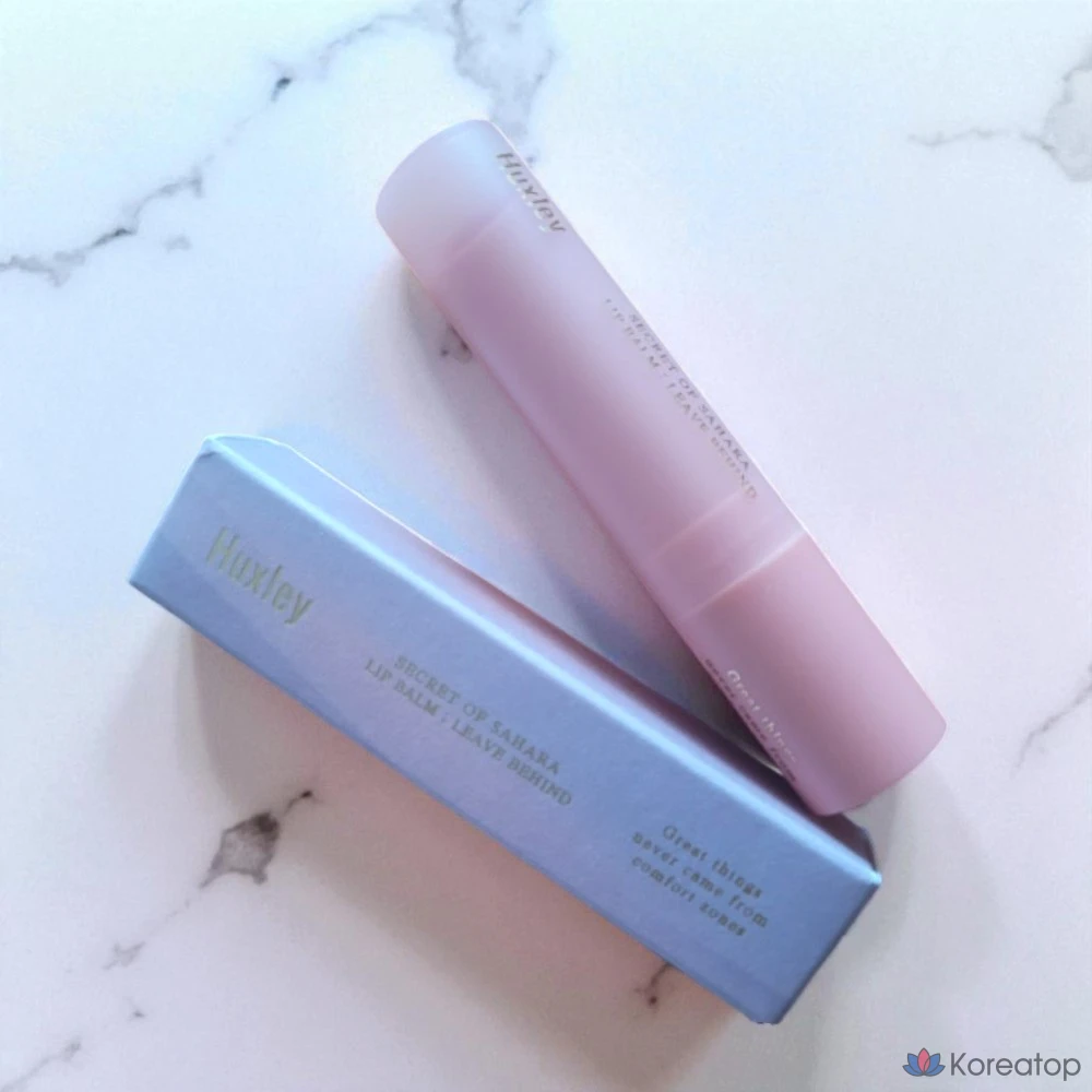 Бальзам для губ Huxley, несмываемый, увлажняющий, придающий блеск, 001_1 Марокканское льняное полотно, 3 г, 1 шт.